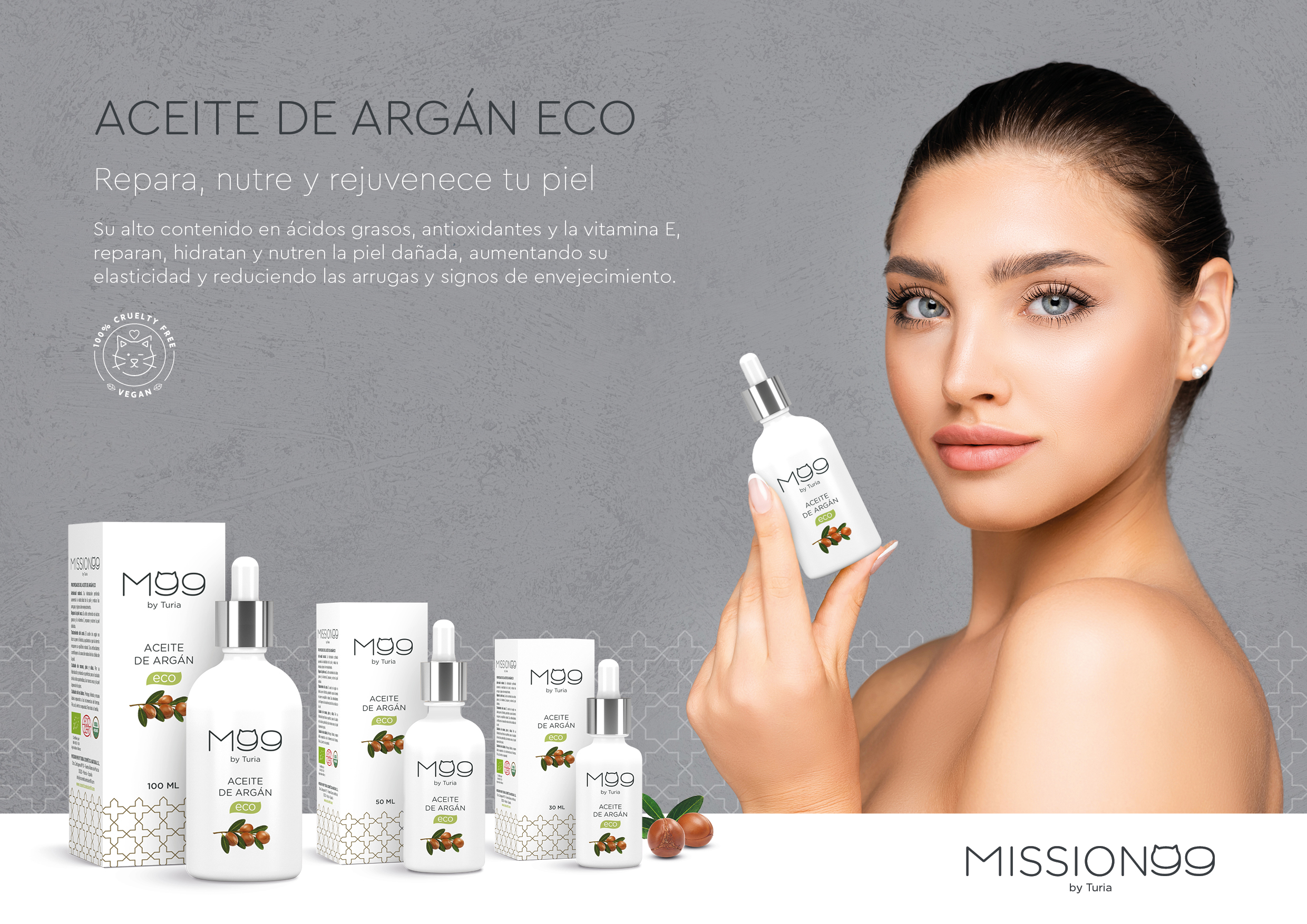 Cosmética natural Mission 99 by Turia