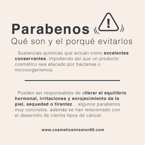 productos sin parabenos