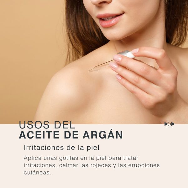 Usos del aceite de  argan