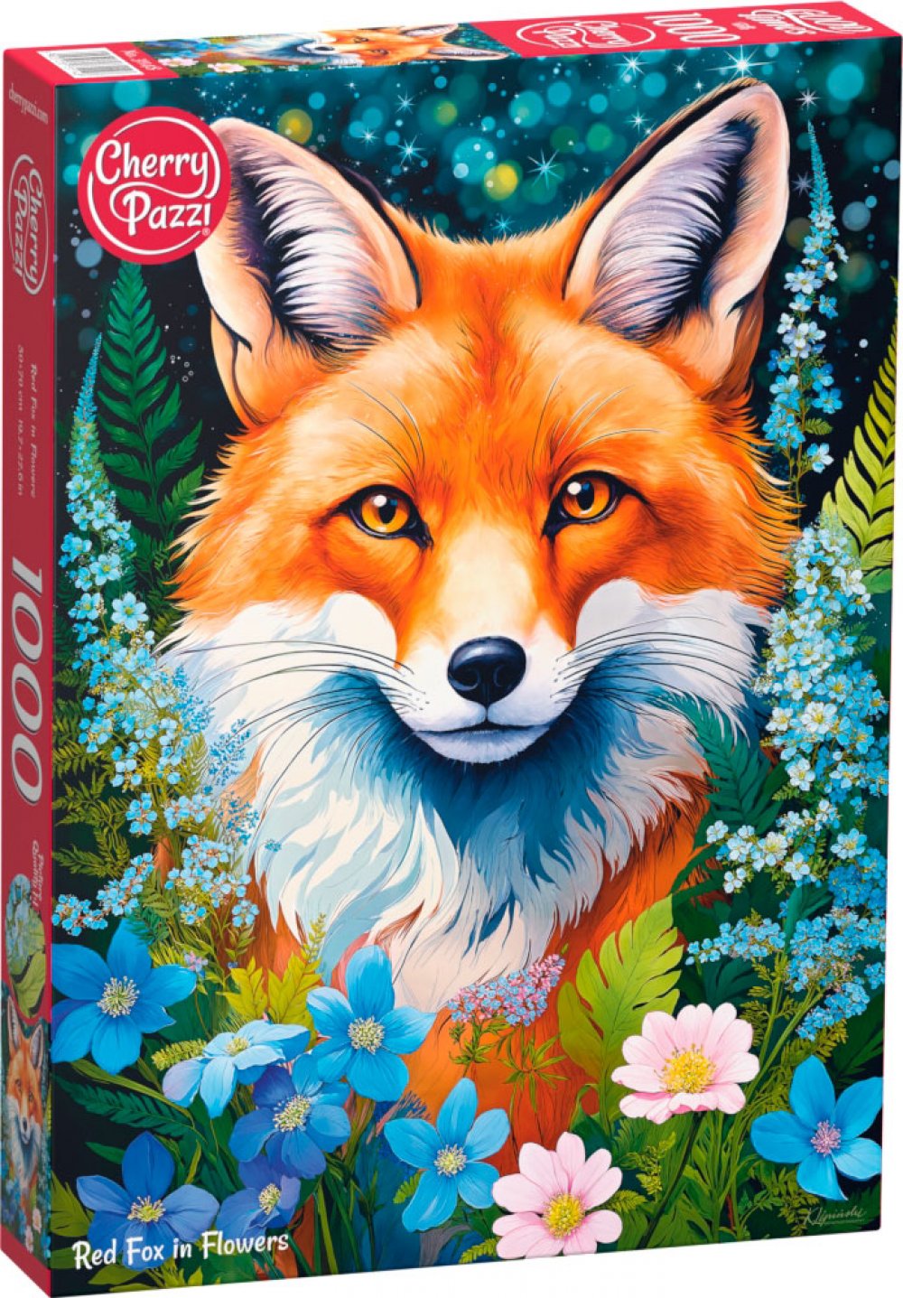 Puzzle Cultura: Zorro entre flores