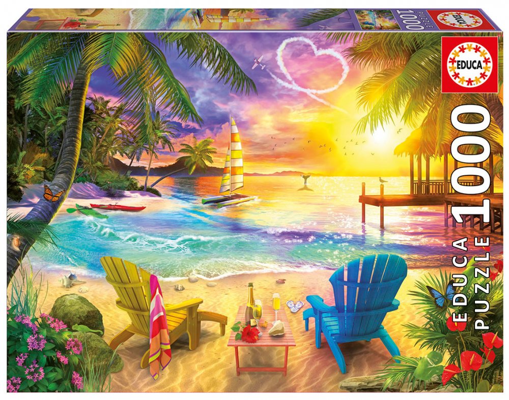Puzzle Cultura: La playa del amor