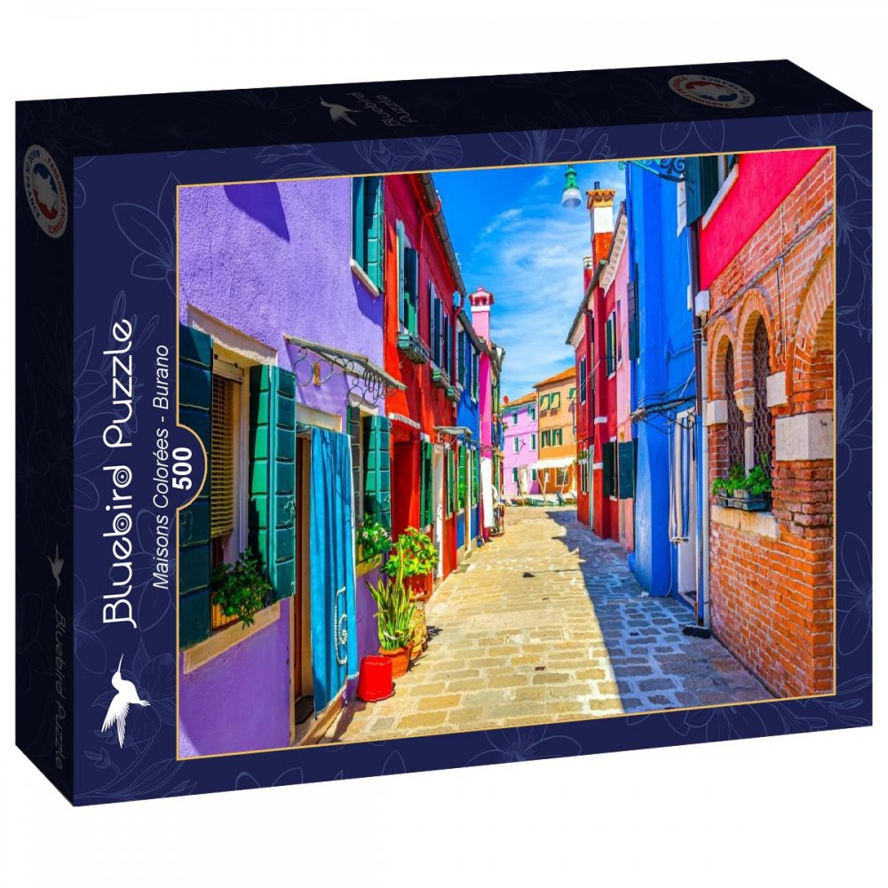 Puzzle Cultura: Casas coloridas Burano