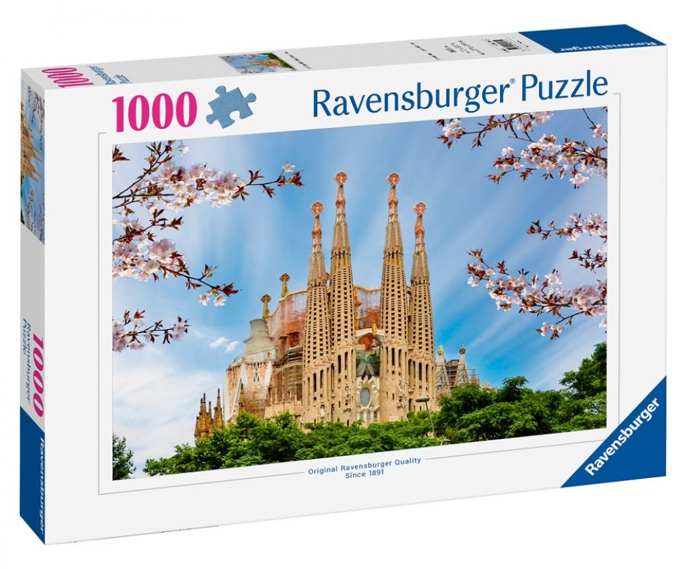Puzzle Cultura: Sagrada Familia. Barcelona